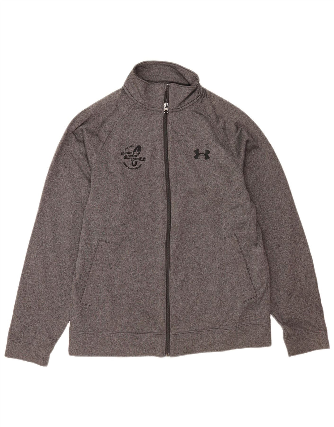 Ανδρική αθλητική φόρμα Under Armour Top Jacket μεσαίου γκρι πολυεστέρα