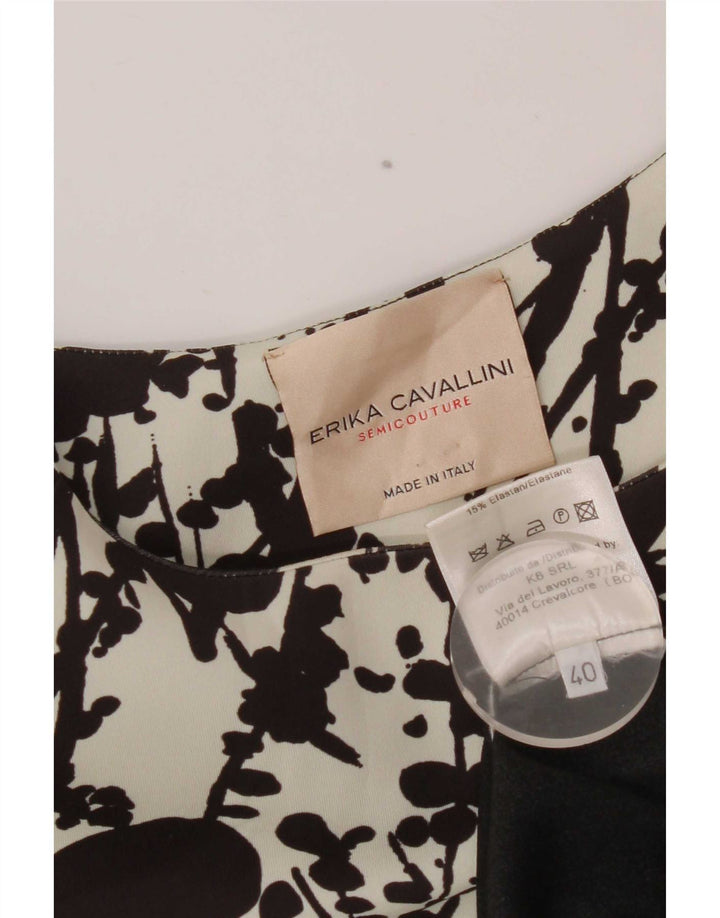 Erika Cavallini Γυναικείο Φόρεμα Shift IT 40 Small Black Geometric