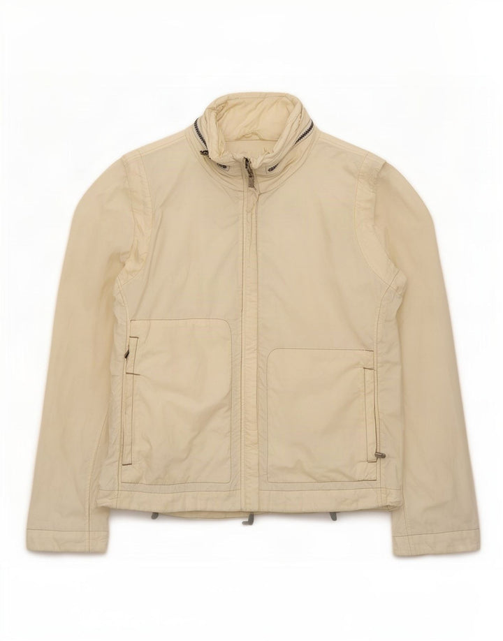 Murphy & Nye Γυναικείο Bomber Jacket με κουκούλα UK 10 Small Off White Βαμβακερό