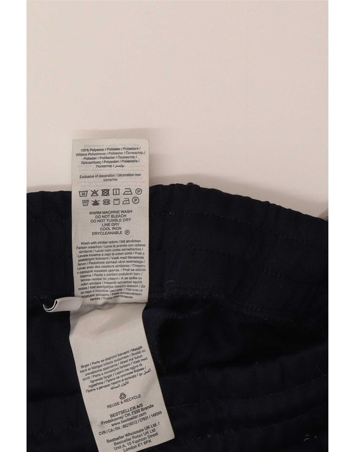 Jack & Jones Ανδρική αθλητική φόρμα Παντελόνι Μεγάλο μπλε Navy Colorblock Πολυεστέρας