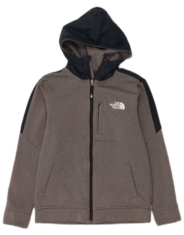 The North Face Boys Zip Hoodie πουλόβερ 11-12 ετών μεγάλο γκρι χρώμα