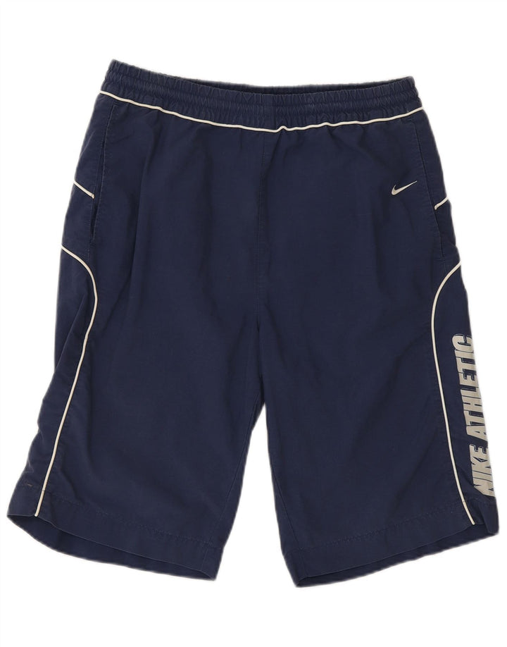 Γραφικό αθλητικό σορτς NIKE για αγόρια 13-14 ετών XL Navy Blue