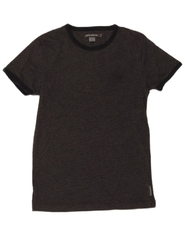 Ανδρικό T-Shirt French Connection Top Μικρό Γκρι βαμβακερό