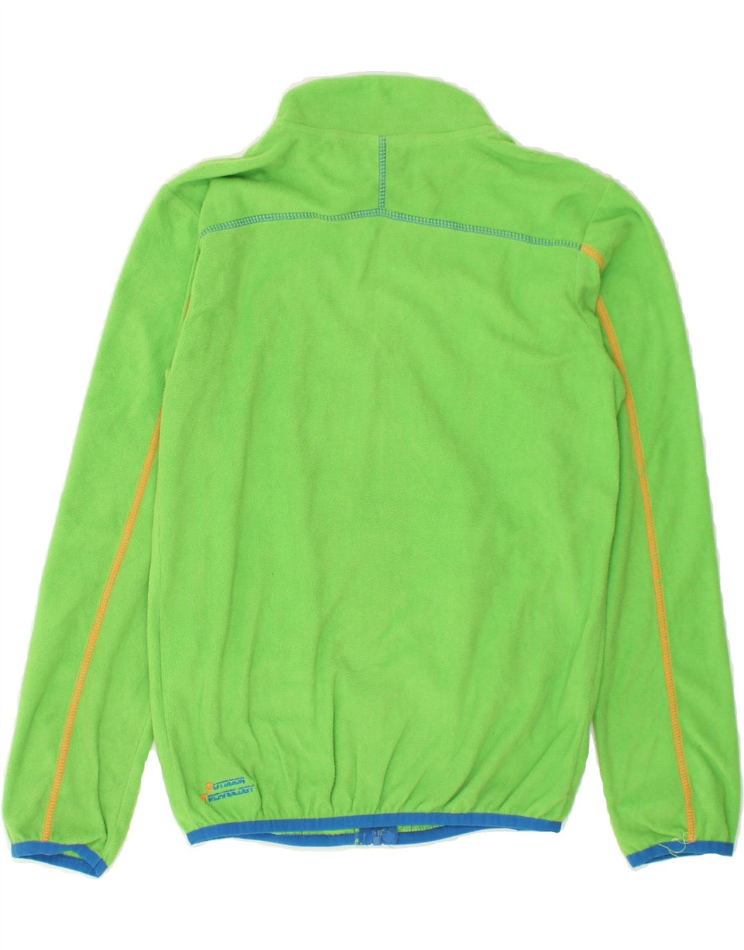 BRUGI Boys Fleece Jacket 11-12 Years Green Polyester | Vintage Brugi | Thrift | Second-Hand Brugi | Used Clothing | Messina Hembry 