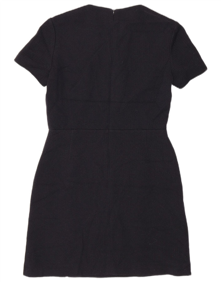 ΓΑΛΛΙΚΗ ΣΥΝΔΕΣΗ Γυναικείο φόρεμα με θήκη UK 12 Medium Navy Blue Polyester