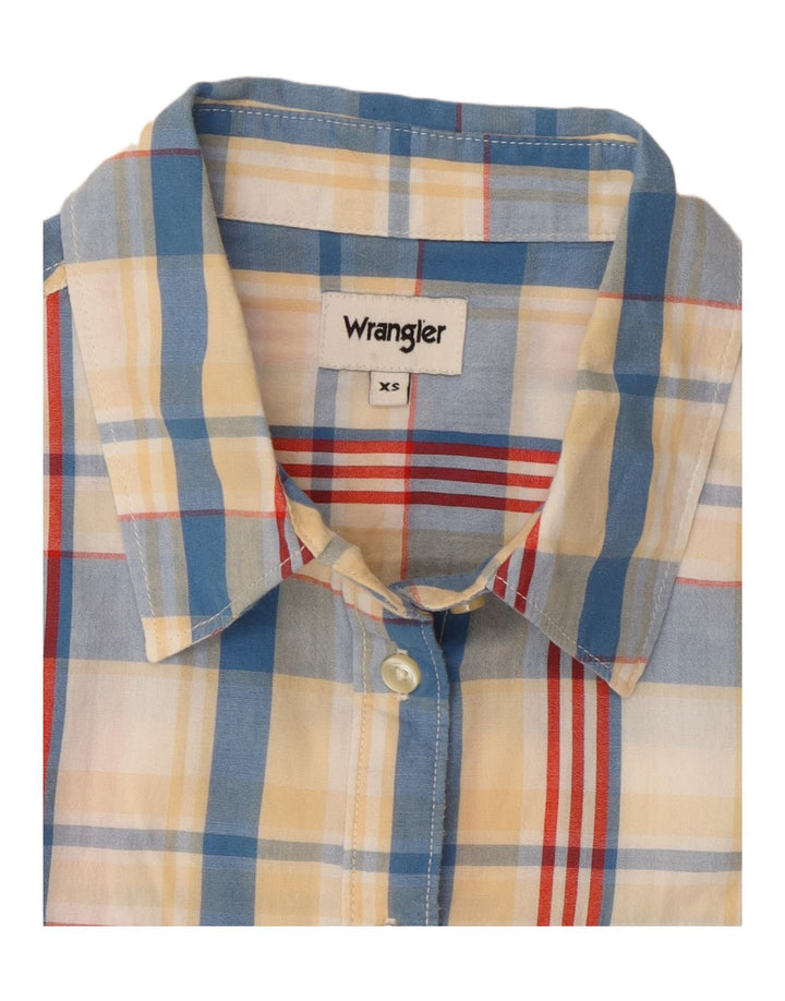 Wrangler Γυναικείο Πουκάμισο UK 6 XS Πολύχρωμο βαμβακερό καρό