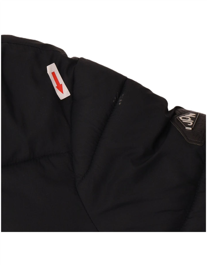 Superdry γυναικείο μπουφάν με επένδυση UK 8 Small Black Nylon