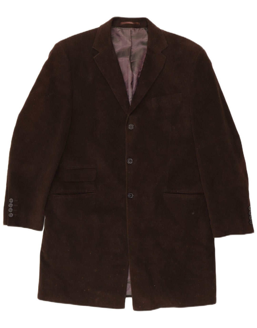 Ανδρικό παλτό French Connection UK 40 Large Brown Βαμβακερό