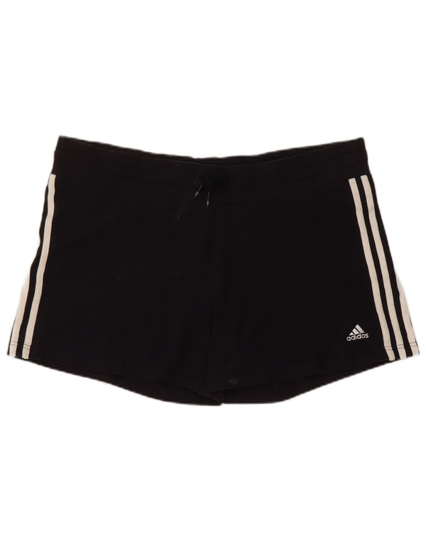 Γυναικείο αθλητικό σορτς Adidas UK 22 XL μαύρο βαμβακερό