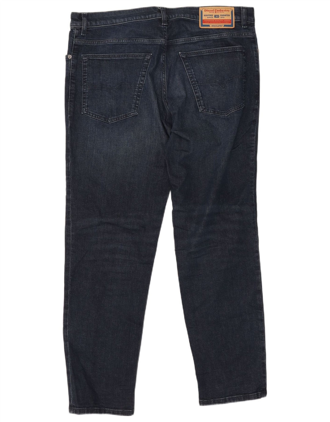 Ανδρικό Slim Jeans DIESEL W36 L32 Navy Blue Cotton
