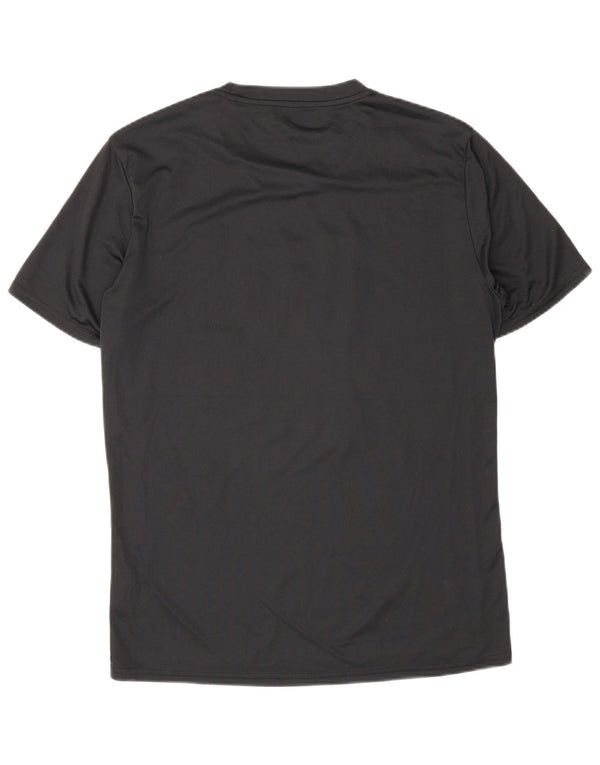 Ανδρικό γραφικό T-Shirt Adidas Climalite Top Small Black Polyester