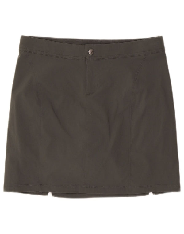 Columbia Γυναικεία Μίνι Φούστα με χαμηλή μέση UK 8 Small W30 Grey Nylon