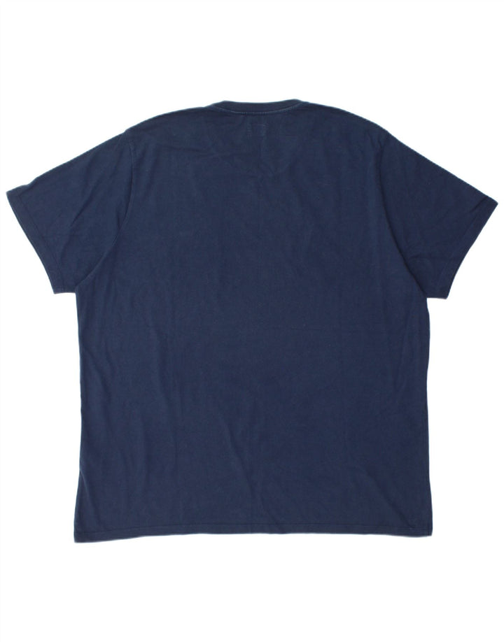 Ανδρικό T-Shirt LEVI'S Top 2XL Navy Blue Cotton