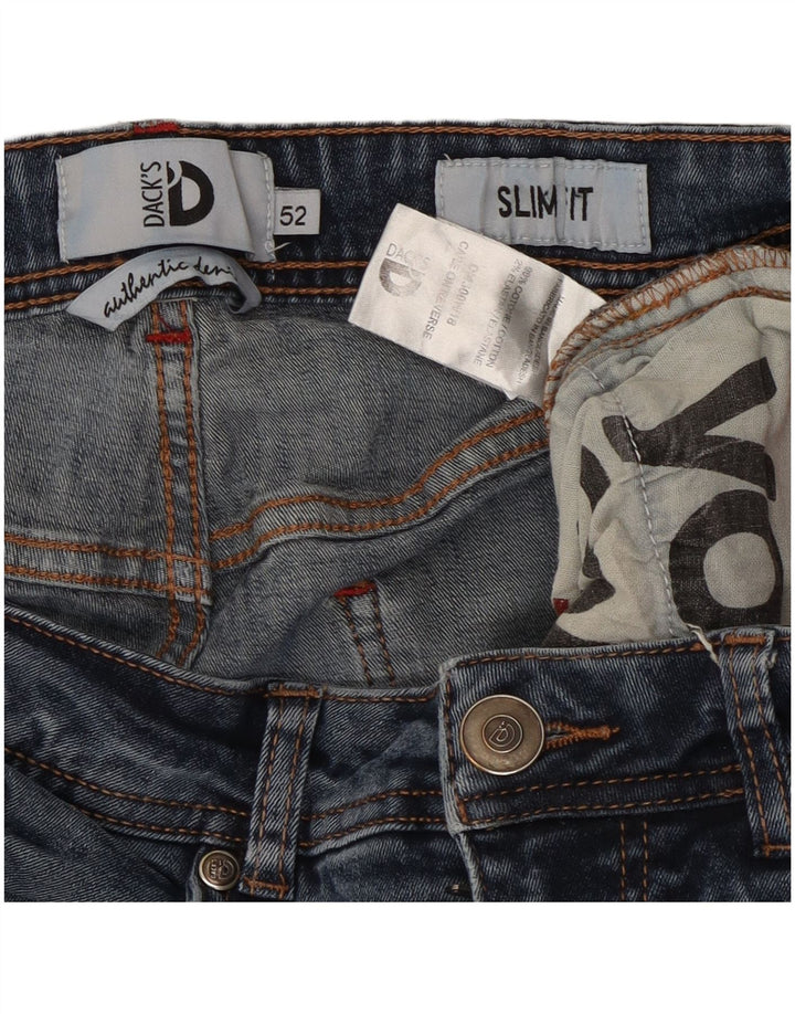 Ανδρικό Slim Jeans Dack's IT 52 XL W36 L30 Blue Cotton