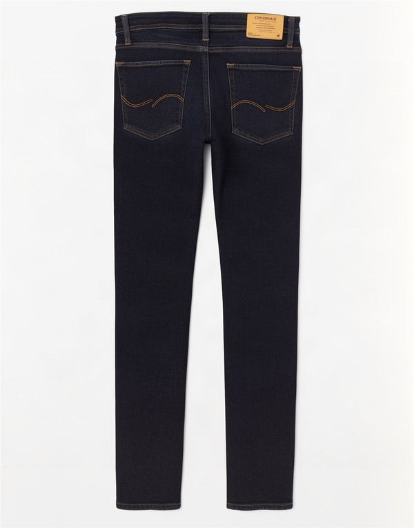 Jack & Jones Ανδρικό Ben Skinny Jeans W34 L34 Navy Blue Cotton