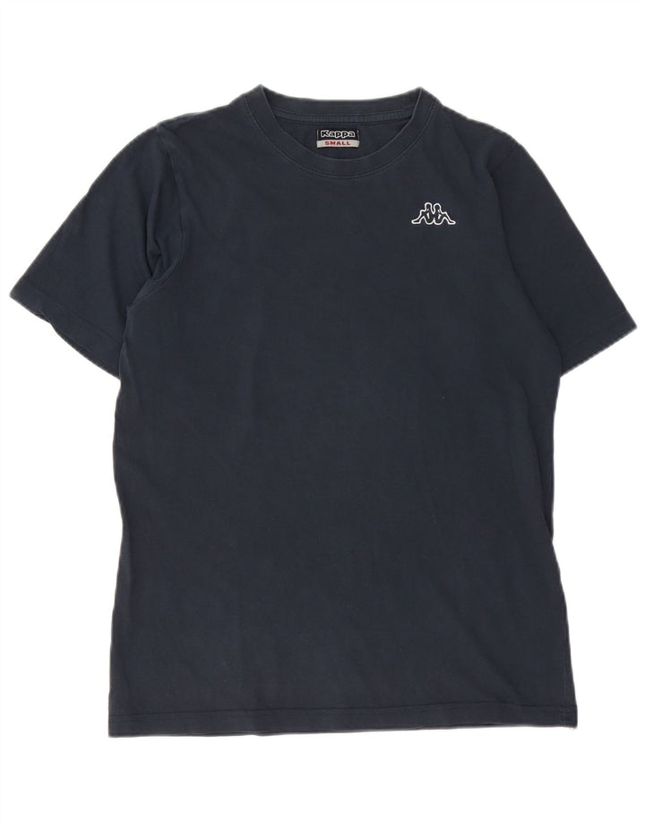 Kappa Ανδρικό T-Shirt Top Small Navy Blue από βαμβάκι