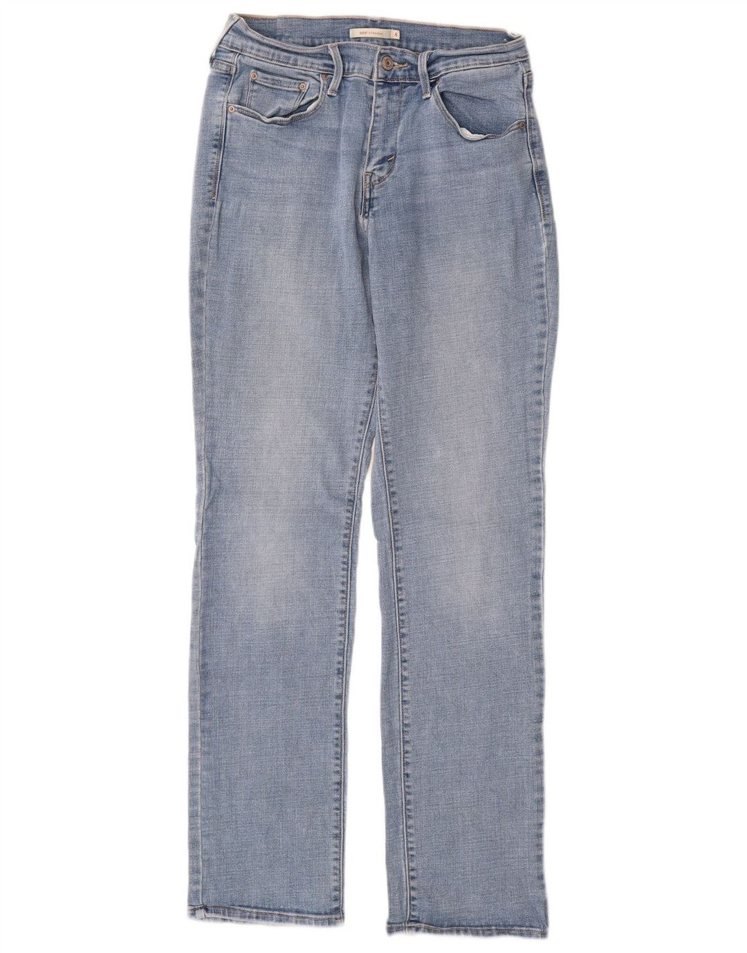 LEVI'S Γυναικείο τζιν 505 ίσιο US 8 Medium W29 L32 Μπλε βαμβακερό
