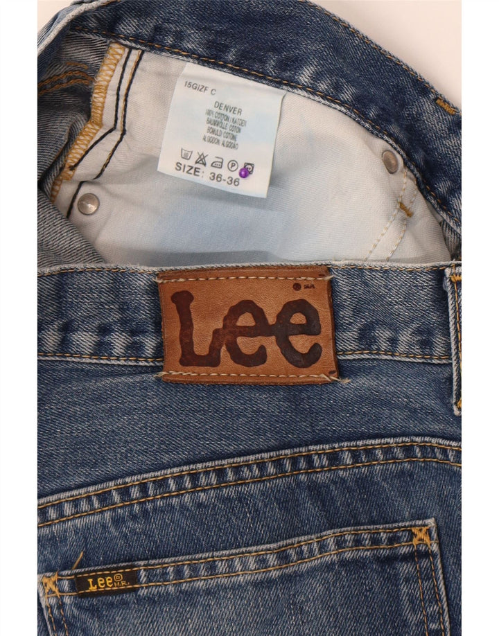 Lee Mens Denver Bootcut Jeans W36 L33 Μπλε βαμβακερό