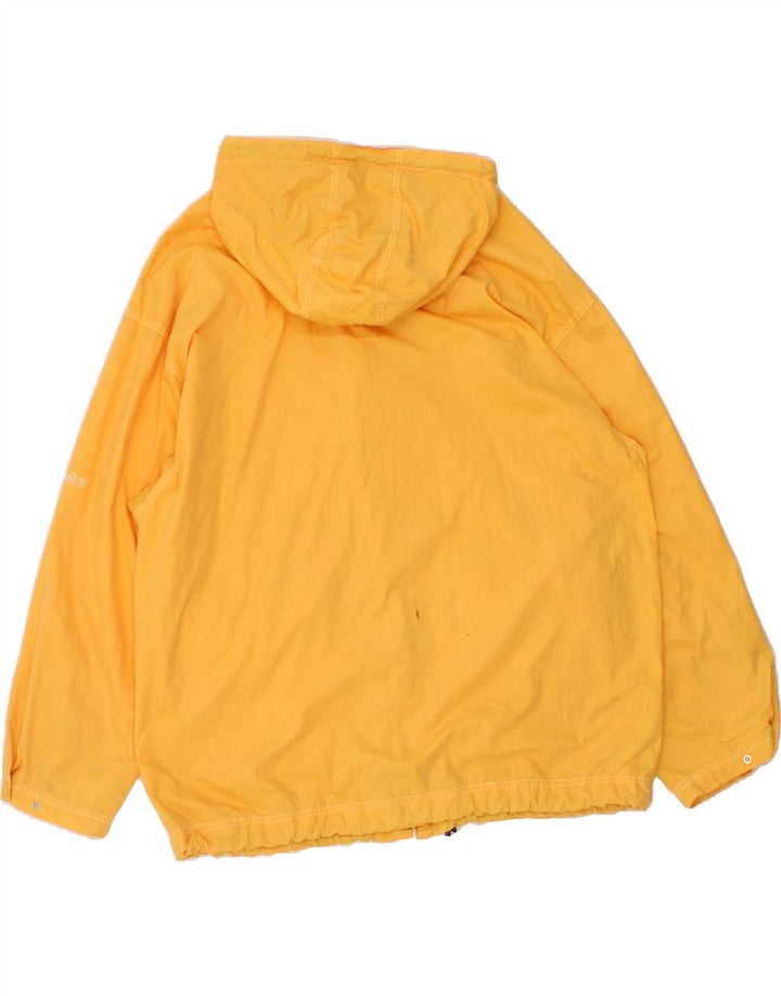 TIMBERLAND Ανδρικό μπουφάν βροχής με κουκούλα UK 40 Large Yellow Nylon
