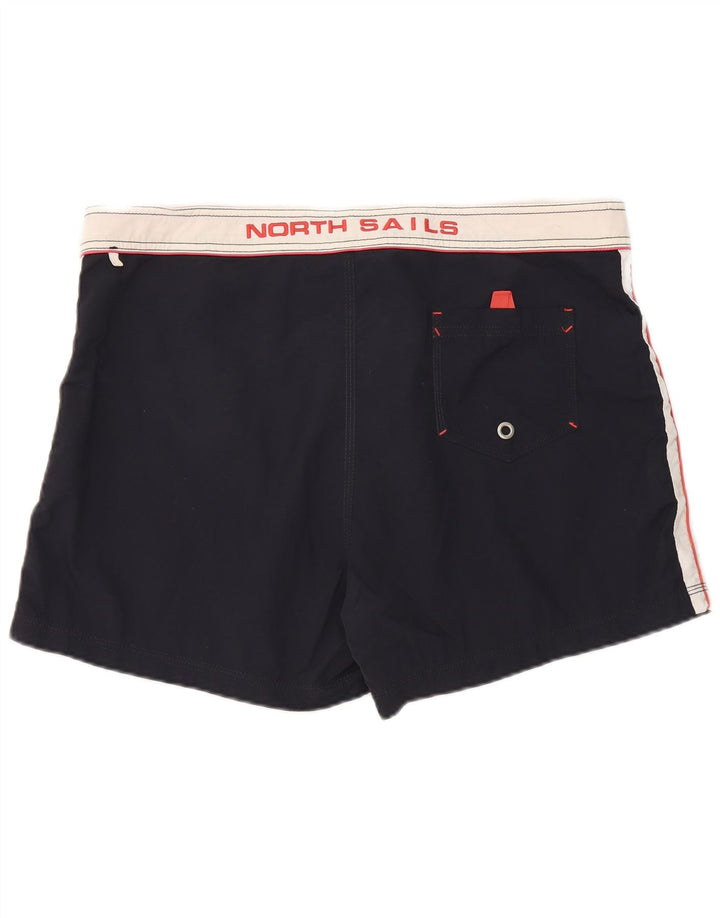 Ανδρικό σορτς κολύμβησης North Sails XL Navy Blue Colourblock Polyamide