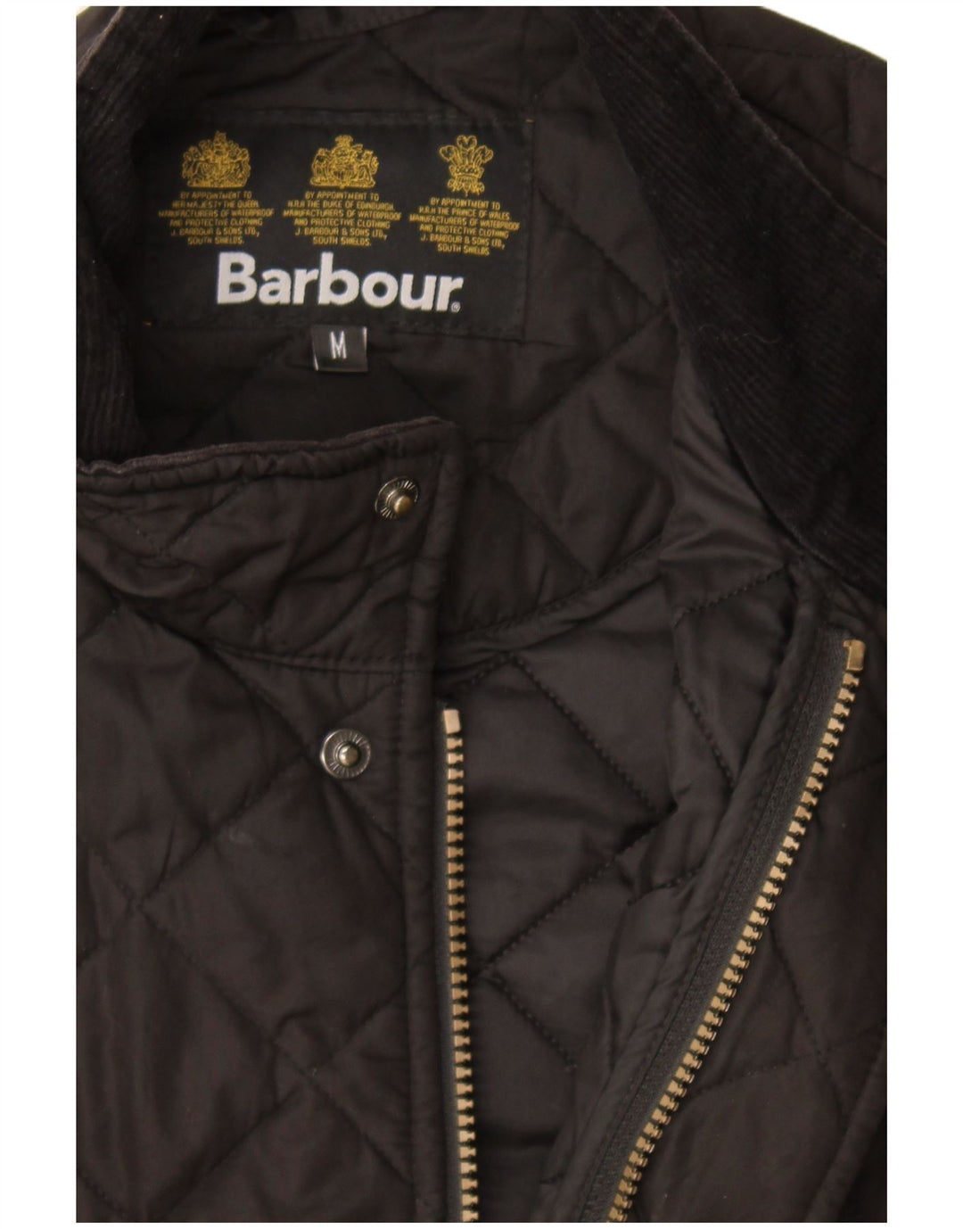 Ανδρικό καπιτονέ μπουφάν Barbour UK 38 Medium Black
