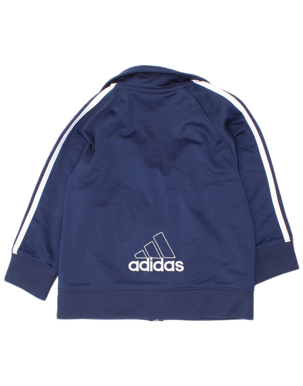 Adidas Baby Boys Graphic αθλητική φόρμα Top μπουφάν 12-18 μηνών Navy Blue