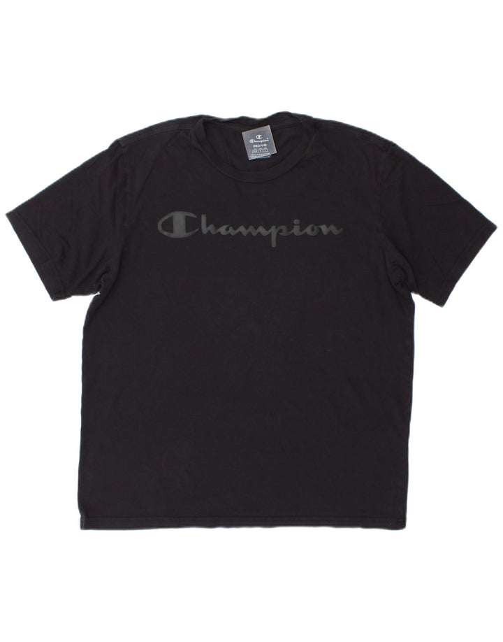 Ανδρικό T-Shirt Champion Graphic Top Medium Navy Blue