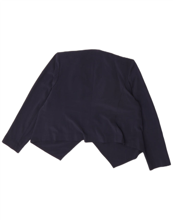 Marks & Spencer Γυναικείο Bolero Top UK 16 Large Navy Blue Polyester