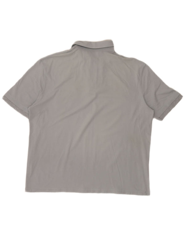 Trussardi Ανδρικό Πόλο Μπλουζάκι 3XL Γκρι