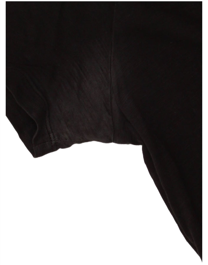 Jack & Jones Ανδρικό T-Shirt με κανονική εφαρμογή Μπλουζάκι μεσαίο μαύρο βαμβακερό