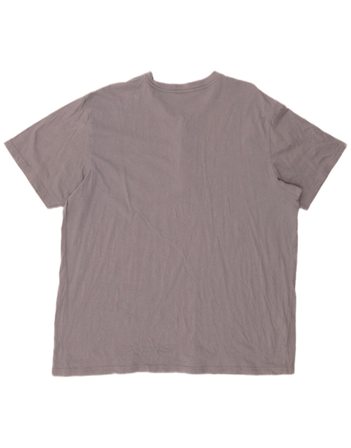 EDDIE BAUER Ανδρικό T-Shirt Top XL Γκρι βαμβακερό