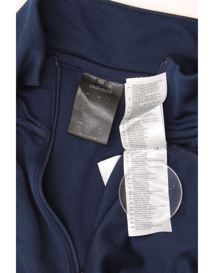 Adidas Ανδρική φόρμα πουλόβερ Climalite Top Large Navy Blue Polyester