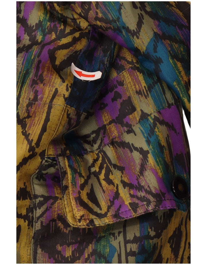 Vintage Γυναικείο Αντιανεμικό Μπουφάν EU 40 Μεσαίο Πολύχρωμο Γεωμετρικό