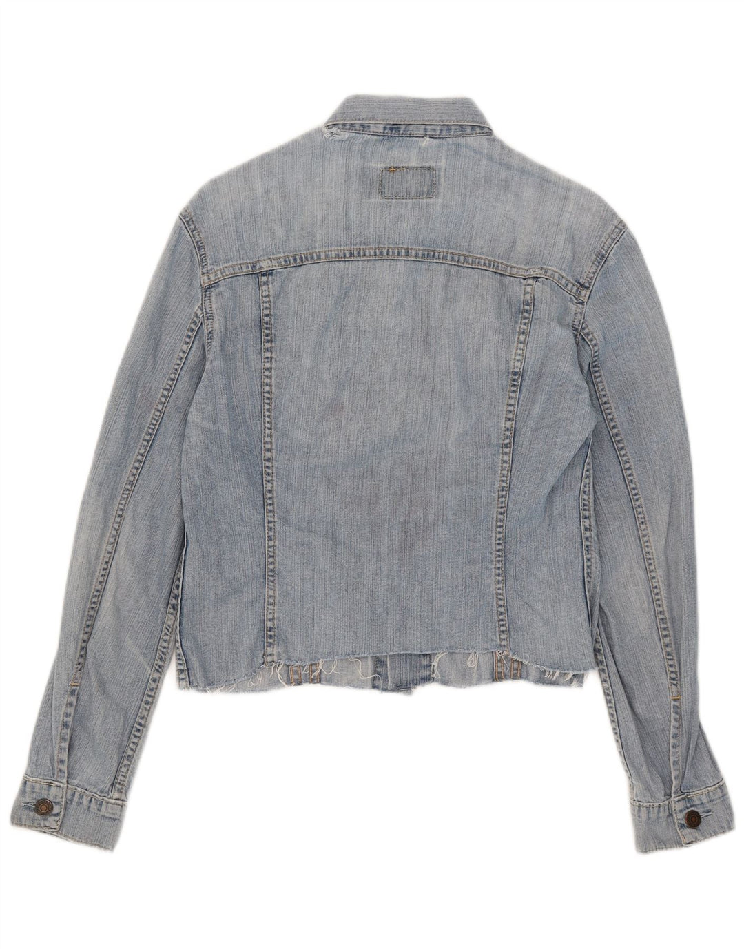 Τζάκετ Τζιν Κοριτσιών Levi's Crop 10-11 Ετών Μεσαίο Μπλε Βαμβάκι