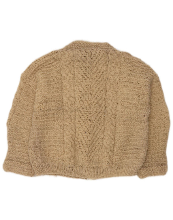 Γυναικείο Ανοιχτό Ζακέτα VINTAGE UK 18 XL Μπεζ