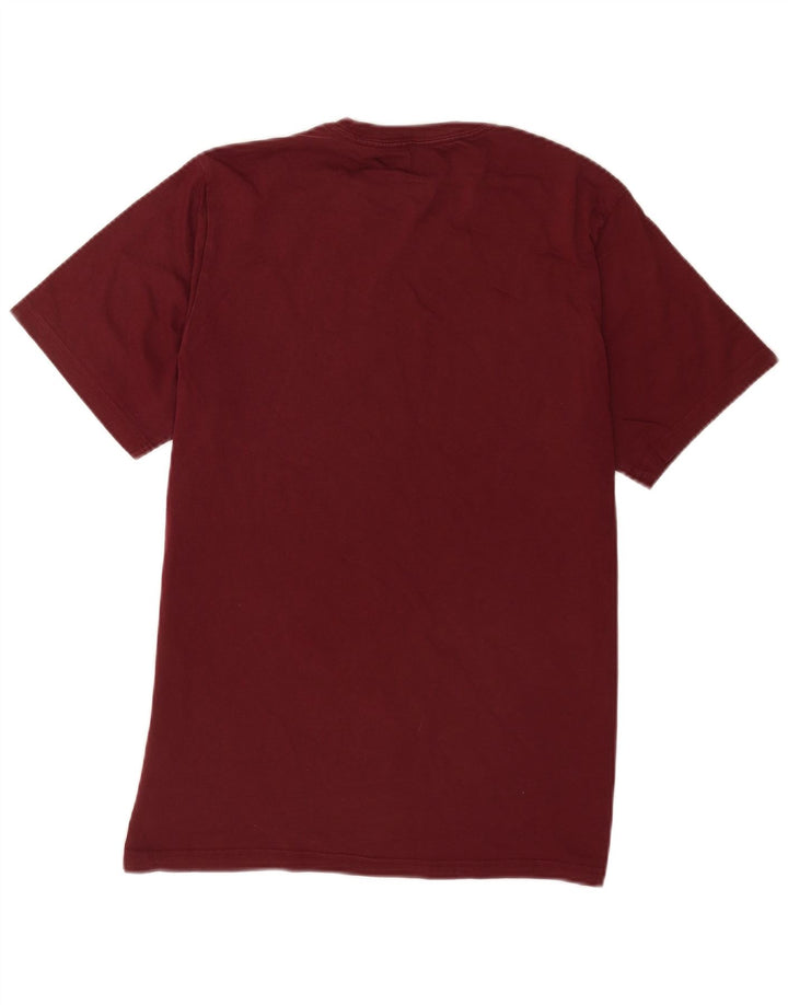 Ανδρικό γραφικό T-Shirt Converse Top Medium Burgundy