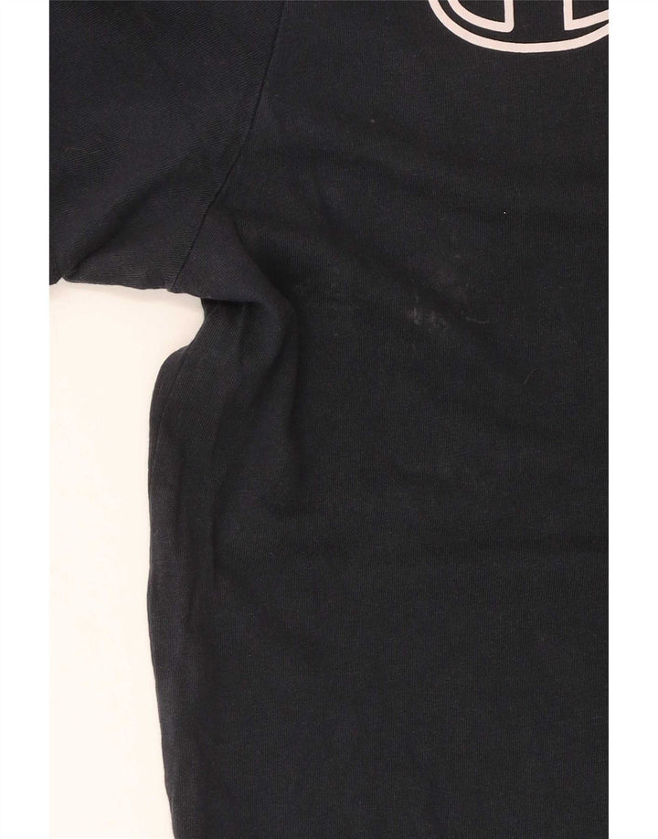 Ανδρικό γραφικό T-shirt Champion Top Small Navy Blue