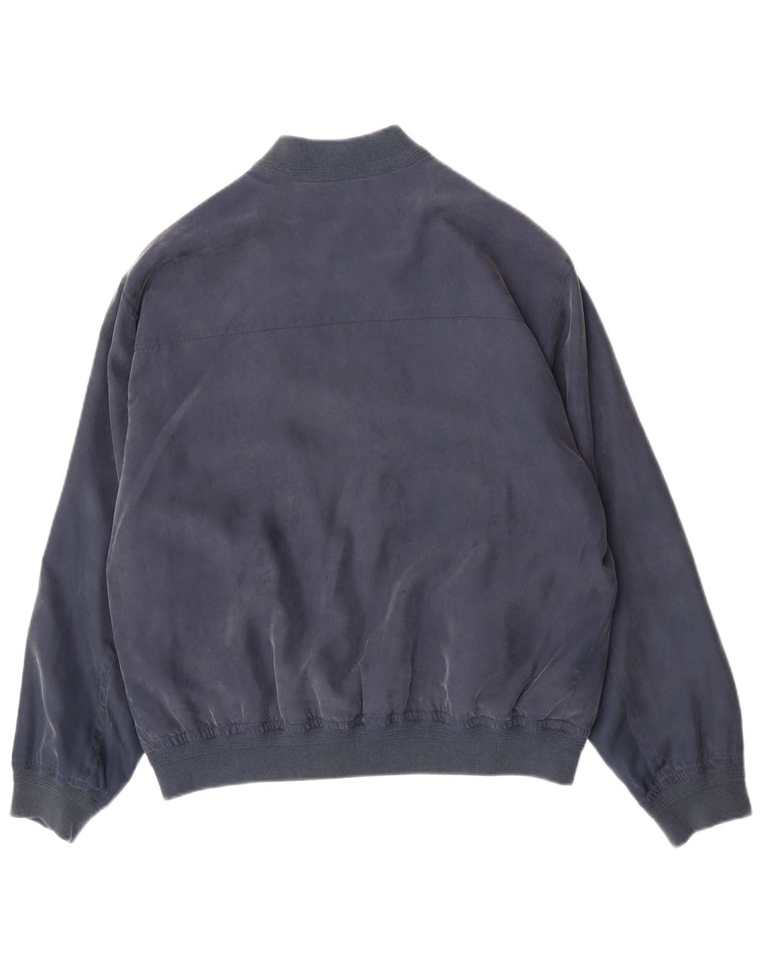 Ανδρικό μπουφάν Bomber Porto Di Panama IT 48 Medium Navy Blue Silk