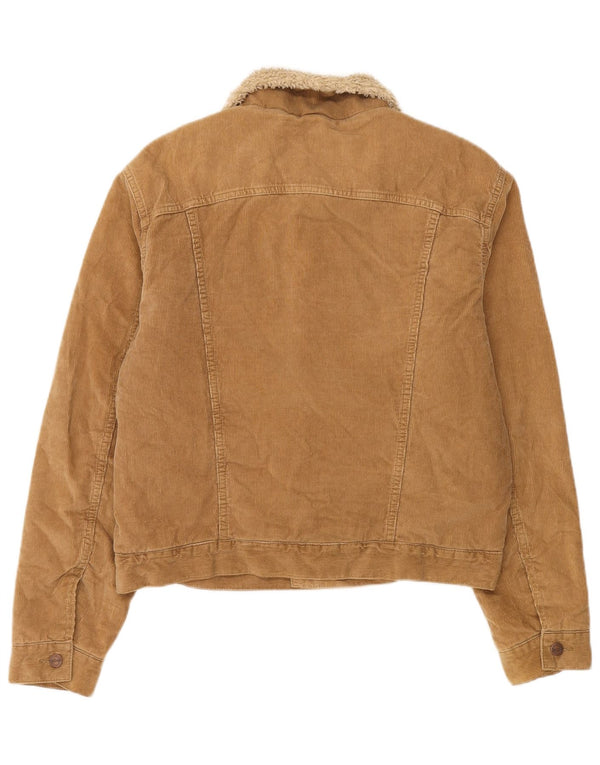 Wrangler Ανδρικό Σέρπα Κοτλέ μπουφάν UK 40 μεγάλο μπεζ βαμβακερό