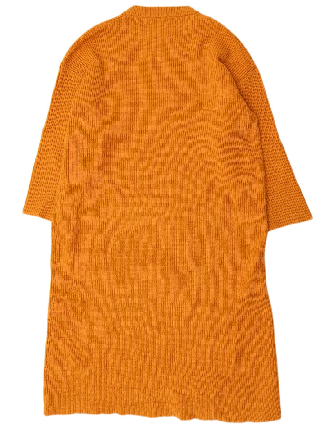 Zara Γυναικείο Υπερμεγέθη Jumper Φόρεμα UK 14 Medium Orange