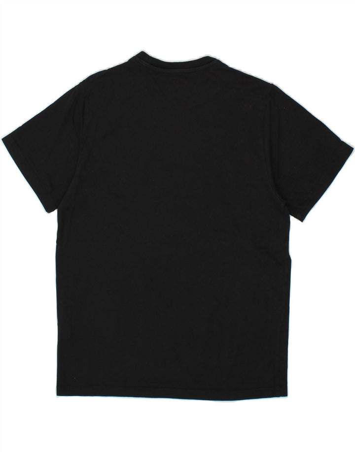 LEVI'S Mens Graphic T-Shirt Top Small Black Cotton Vintage Levi's and Second-Hand Levi's from Messina Hembry 