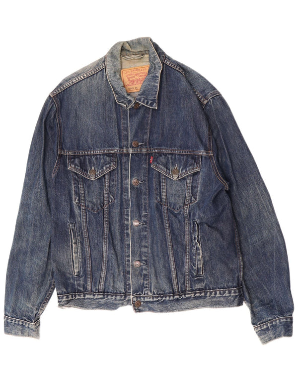 Levi's Mens 70503 Τζιν μπουφάν UK 40 μεγάλο μπλε βαμβακερό