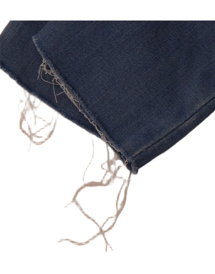 TOMMY HILFIGER Κορίτσια ίσιο τζιν 9-10 ετών W24 L25 Navy Blue Cotton