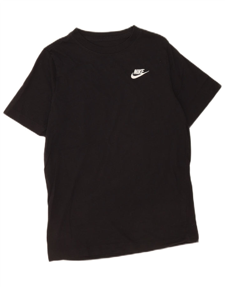 Nike Boys T-Shirt Top 12-13 Years Large Μαύρο