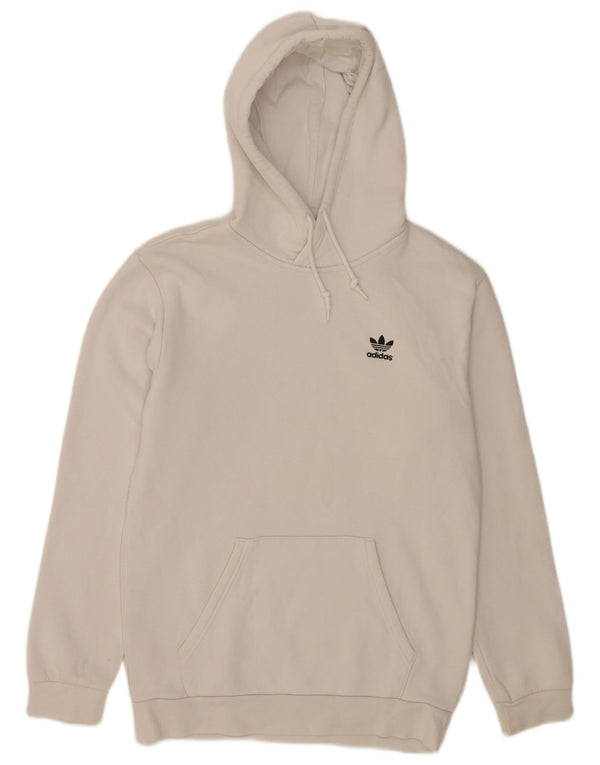 Ανδρικό κουκούλα Adidas Primegreen, μικρό λευκό βαμβακερό
