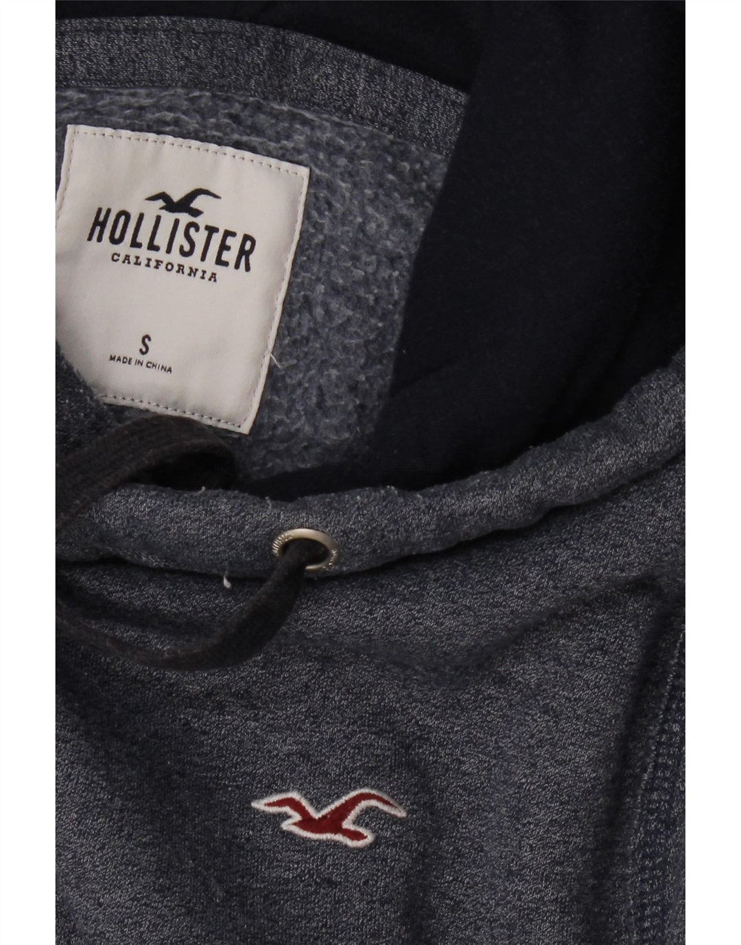 HOLLISTER Ανδρικό Hoodie Jumper Small Navy Blue