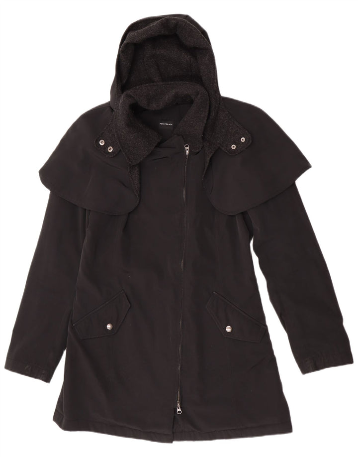 Penny Black Γυναικείο παλτό Capelet με κουκούλα UK 10 Small Black
