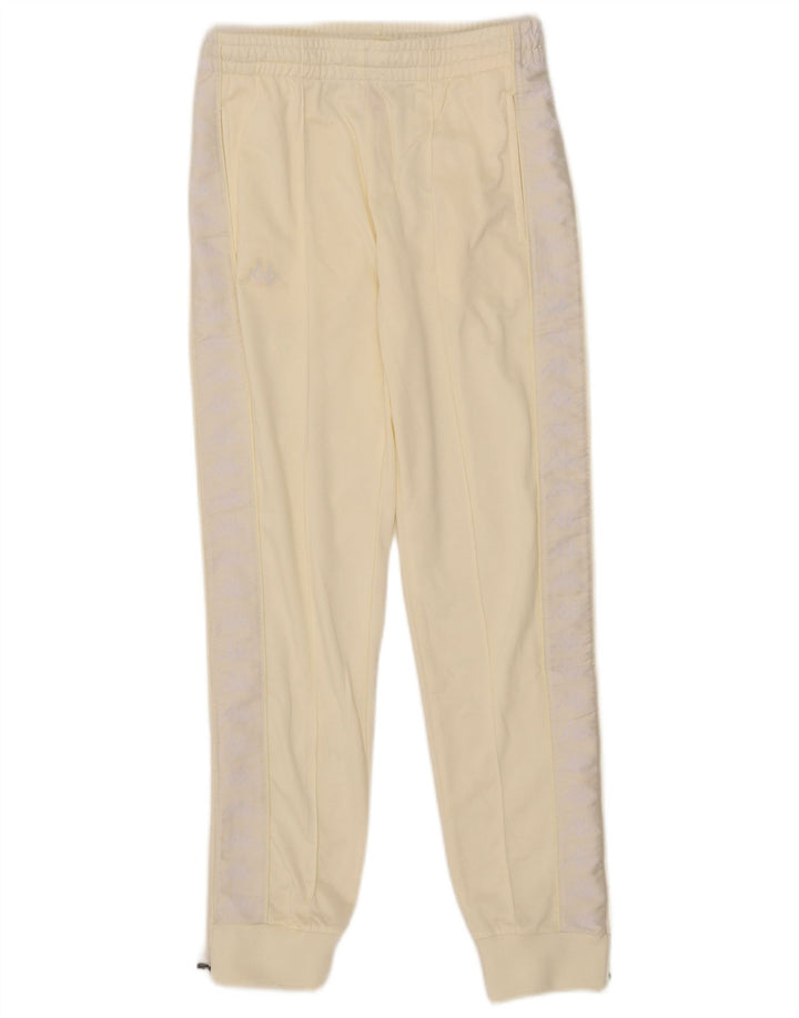Ανδρική φόρμα γραφικής Kappa Παντελόνι Joggers XS Off White Polyester