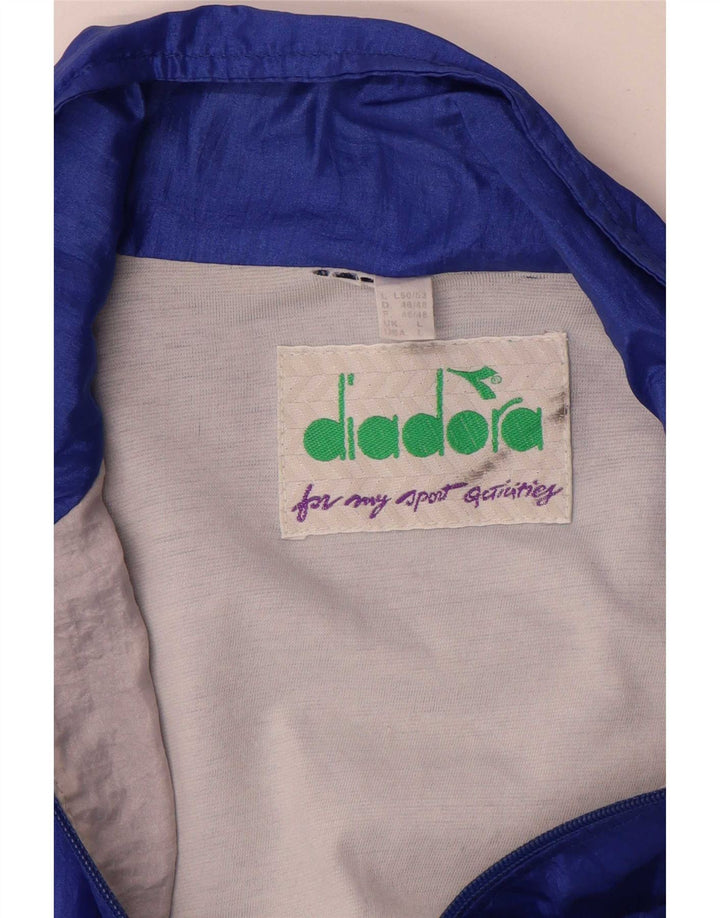 Ανδρική φόρμα Diadora Μπουφάν με μεγάλο μπλε χρώμα