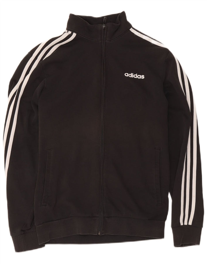 Ανδρική φόρμα Adidas Top Jacket Μικρό μαύρο βαμβακερό